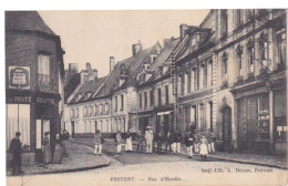 62 - FREVENT -  RUE D'HESDIN - RUE COMMERÇANTE ANIMEE - Autres & Non Classés