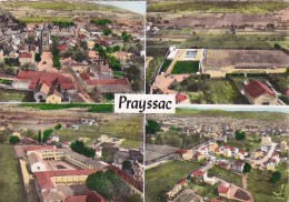 VE Nw-(46) PRAYSSAC - CARTE MULTIVUES AERIENNES - TAMPON SOLARIUM DE LA PISCINE , PRAYSSAC - Other & Unclassified