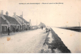 CAPELLE Près DUNKERQUE - Route Et Canal De Bourbourg - Très Bon état - Cappelle La Grande