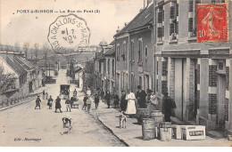 PORT A BINSON - La Rue Du Pont - Très Bon état  - Sonstige & Ohne Zuordnung