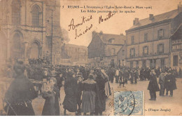 REIMS - L'Inventaire à L'Eglise Saint Remi - 2 Mars 1906 - Les Fidèles Poursuivis Par Les Apaches - état  - Reims