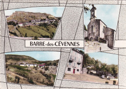 VE Nw-(48) BARRE DES CEVENNES - CARTE MULTIVUES : L'EGLISE , LA COLONIE CELESTIN NICOLAS , D'UZEGE - Other & Unclassified