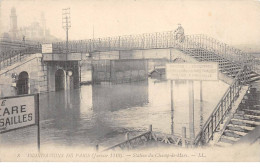 PARIS - Inondations De Paris 1910 - Station Du Champ De Mars - Très Bon état - Paris Flood, 1910