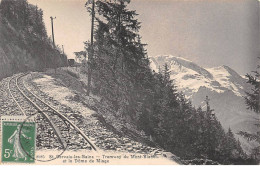 SAINT GERVAIS LES BAINS - Tramway Du Mont Blanc Et Le Dôme De Miage - Très Bon état - Saint-Gervais-les-Bains