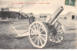 LE CREUSOT - Usines Schneider - Obusier De 150mm - Très Bon état - Le Creusot