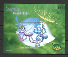 Disney Palau 1998 A Bug's Life MS #2 MNH - Disney