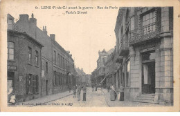 LENS Avant La Guerre - Rue De Paris - Très Bon état - Lens