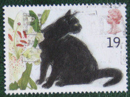 Cat Katze Chat Kat Flower Mi 1544 Yv 1789 1995 Used/gebruikt/oblitere ENGLAND GRANDE-BRETAGNE GB GREAT BRITAIN - Used Stamps