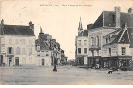 MORTAGNE - Place D'Armes Et Rue D'Alençon - état - Mortagne Au Perche