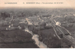 DOMFRONT - Vue Panoramique, Côté De La Gare - Très Bon état - Domfront