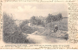 BERNEVAL SUR MER - Vue Prise De La Façade - Hôtel De La Plage - Très Bon état - Berneval