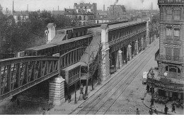 PARIS - Le Métropolitain - Boulevard De La Chapelle - Très Bon état - Métro Parisien, Gares