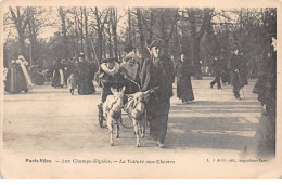 PARIS Vécu - Aux Champs Elysées - La Voiture Aux Chèvres - état - Champs-Elysées