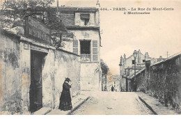 PARIS - La Rue Du Mont Cenis à Montmartre - état - Distretto: 18