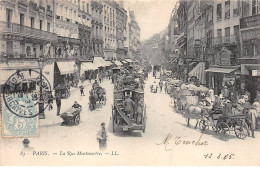 PARIS - La Rue Montmartre - état - Arrondissement: 18