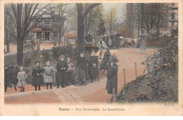 PARIS - Parc Montsouris - Le Rond Point - état - Parks, Gardens