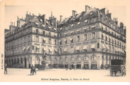 PARIS - Hôtel Régina - Place De Rivoli - Très Bon état - Cafés, Hotels, Restaurants