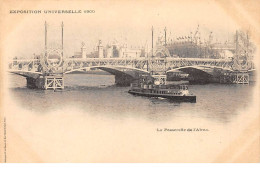 PARIS - Exposition Universelle 1900 - La Passerelle De L'Alma - Très Bon état - Mostre