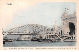 PARIS - Exposition Universelle De 1900 - Grande Passerelle Du Palais Des Armées De Terre Et De Mer - Très Bon état - Mostre