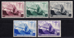 Belgica, 1938 Y&T. 466 / 470, MNH. - Ongebruikt