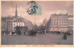 PARIS - Sur Le Pont Saint Michel - état - Puentes