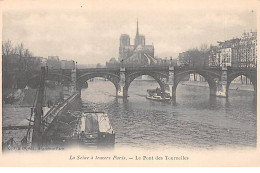 PARIS - La Seine à Travers Paris - Le Pont Des Tournelles - Très Bon état - De Seine En Haar Oevers