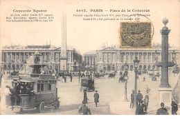 PARIS - Place De La Concorde - état - Plazas