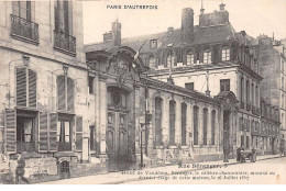 PARIS - Hôtel De Vendôme - Rue Béranger - Très Bon état - Cafés, Hôtels, Restaurants