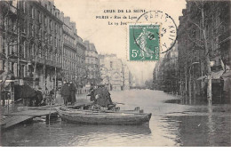 PARIS - Crue De La Seine 1910 - Rue De Lyon - Très Bon état - Überschwemmung 1910