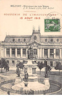 BELFORT - Monument Des Trois Sièges - 1913 - Très Bon état - Belfort – Siège De Belfort