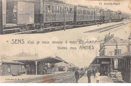SENS - Gare - Arrivée, Départ - état - Sens