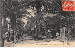 HYERES - Avenue De Beauregard - Très Bon état - Hyeres