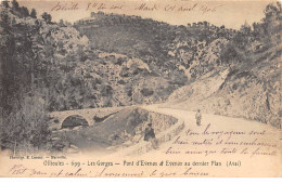 OLLIOULES - Les Gorges - Pont D'Evenos Et Evenos Au Dernier Plan - Très Bon état - Ollioules