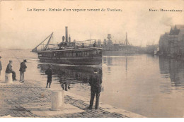 LA SEYNE - Entrée D'un Vapeur Venant De Toulon - Très Bon état - La Seyne-sur-Mer