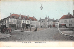 MERY SUR SEINE - La Place Du Marché - Très Bon état - Sonstige & Ohne Zuordnung