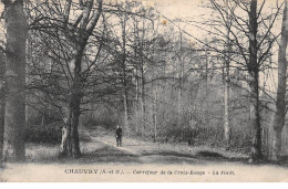 CHAUVRY - Carrefour De La Croix Rouge - La Forêt - Très Bon état - Other & Unclassified