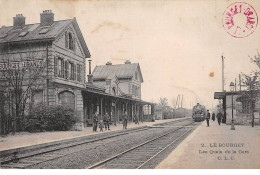 LE BOURGET - Les Quais De La Gare - Très Bon état - Le Bourget