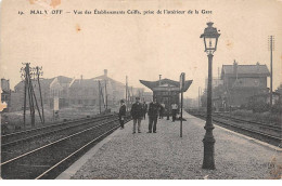 MALAKOFF - Vue Des Etablissements Caïffa Prise De L'intérieur De La Gare - état - Malakoff