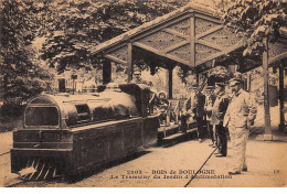 BOIS DE BOULOGNE - Le Tramway Du Jardin D'Acclimatation - Très Bon état - Boulogne Billancourt