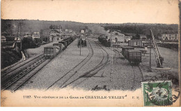 Vue Générale De La Gare De CHAVILLE VELIZY - Très Bon état - Chaville