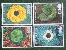 Four Seasons Springtime (Mi 1549-1550 1552-1553) 1995 Used Gebruikt Oblitere ENGLAND GRANDE-BRETAGNE GB GREAT BRITAIN - Used Stamps