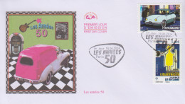 Enveloppe   FDC  1er   Jour    FRANCE    Les  Années  50      PARIS     2014 - 2010-2019