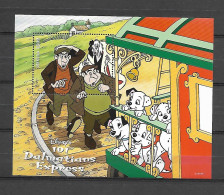 Disney Guyana 1996 101 Dalmatians Express MS MNH - Disney