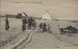 CPA29- LOCTUDY- Le Phare Et La Plage De Langoz - Loctudy