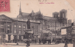 VE Nw-(51) REIMS - LA PLACE ROYALE - ANIMATION - GRAND CAFE , RESTAURANT - Reims