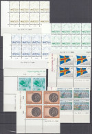 ALAND  Jahrgang 1984, 4er/8erBlock, Gestempelt, 1-7, Komplett - Aland