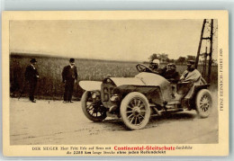 13609806 - Sieger Fritz Erle Auf Benz Mit Continental Gleitschutz - Motorsport Mercedes - Prinz Heinrich Fahrt 1908 - Autres & Non Classés