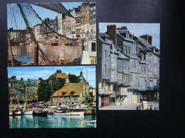 CP 14 Calvados HONFLEUR - Lot De 3 Cartes Postales - Honfleur