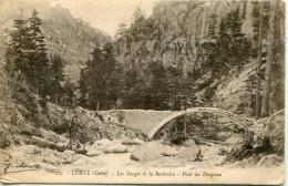 -2B-CORSE-  CORTE - Les Gorges De La Restonica- Pont De Dragona - Corte