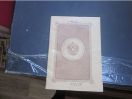 Austria Hungary Passport  Majestat Karl Wien 1917 Geburtsort Spalato Split NELLA MEICHSNER VON Meichsenau RRR EXTRA - Historische Dokumente